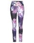 LASCANA ACTIVE Pantaloni sport lila / roz / negru / alb - Pled.ro