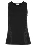 LASCANA ACTIVE Sport top negru / alb - Pled.ro