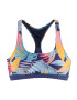 LASCANA ACTIVE Sutien de costum de baie sport indigo / albastru deschis / galben / roz deschis - Pled.ro