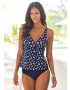 LASCANA Costum de baie Tankini gri metalic - Pled.ro