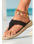 LASCANA Flip-flops bej / negru - Pled.ro