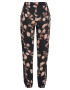 LASCANA Pantaloni roz / negru - Pled.ro