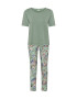 LASCANA Pijama albastru / oliv / roz - Pled.ro