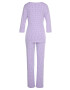 LASCANA Pijama mov pastel / alb - Pled.ro