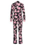 LASCANA Pijama roz / negru / alb - Pled.ro