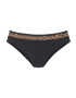 LASCANA Slip costum de baie 'Adele' maro / galben / negru - Pled.ro