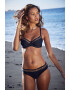 LASCANA Slip costum de baie 'Adele' maro / galben / negru - Pled.ro