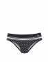 LASCANA Slip costum de baie 'Merilyn' negru / alb - Pled.ro