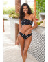 LASCANA Slip costum de baie negru / alb - Pled.ro