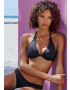 LASCANA Slip costum de baie 'Scallop' negru - Pled.ro