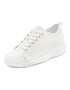 LASCANA Sneaker low alb - Pled.ro