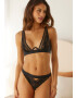 LASCANA Sutien bej / negru - Pled.ro