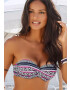 LASCANA Sutien costum de baie gri / roz - Pled.ro