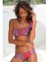 LASCANA Sutien costum de baie lila / roz / alb - Pled.ro