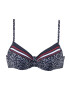 LASCANA Sutien costum de baie 'Minimal' bleumarin - Pled.ro