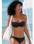 LASCANA Sutien costum de baie 'Sparkel' negru - Pled.ro