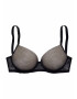 LASCANA Sutien 'Invisible Pink' gri / negru - Pled.ro