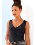 LASCANA Top negru - Pled.ro