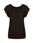 LASCANA Tricou maro / negru - Pled.ro