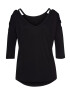 LASCANA Tricou negru - Pled.ro