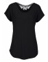 LASCANA Tricou negru - Pled.ro