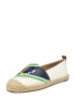 Lauren Ralph Lauren Espadrile crem / bleumarin / auriu / verde - Pled.ro