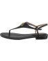 Lauren Ralph Lauren Flip-flops 'Ellington' auriu / negru - Pled.ro