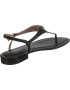 Lauren Ralph Lauren Flip-flops 'Ellington' auriu / negru - Pled.ro