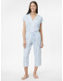 Lauren Ralph Lauren Pijama albastru deschis / mov deschis / alb - Pled.ro