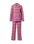 Lauren Ralph Lauren Pijama albastru / portocaliu / roz - Pled.ro