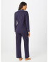 Lauren Ralph Lauren Pijama bleumarin / alb - Pled.ro