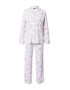 Lauren Ralph Lauren Pijama lila / mov lavandă / alb - Pled.ro