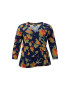 Lauren Ralph Lauren Plus Tricou 'JAINAB' albastru / albastru deschis / oliv / portocaliu - Pled.ro