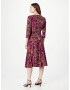 Lauren Ralph Lauren Rochie 'Carlyna' bej / indigo / portocaliu deschis / roșu burgundy - Pled.ro