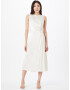 Lauren Ralph Lauren Rochie de cocktail 'DANIELLE' argintiu / alb - Pled.ro