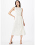 Lauren Ralph Lauren Rochie de cocktail 'DANIELLE' argintiu / alb - Pled.ro