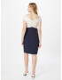 Lauren Ralph Lauren Rochie de cocktail 'IRENE' crem / bleumarin - Pled.ro