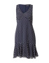 Lauren Ralph Lauren Rochie de cocktail 'SIREETA' bleumarin / alb - Pled.ro