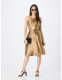 Lauren Ralph Lauren Rochie de cocktail 'ZINTA' bronz - Pled.ro