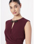 Lauren Ralph Lauren Rochie mulate 'KAYTLIN' roșu burgundy - Pled.ro