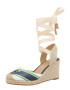 Lauren Ralph Lauren Sandale bleumarin / auriu / verde / alb - Pled.ro