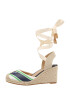 Lauren Ralph Lauren Sandale bleumarin / auriu / verde / alb - Pled.ro