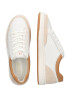 Lauren Ralph Lauren Sneaker low 'HAILEY' bej / maro coniac / alb - Pled.ro