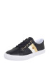 Lauren Ralph Lauren Sneaker low 'Janson II' albastru noapte / auriu / alb - Pled.ro