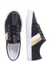 Lauren Ralph Lauren Sneaker low 'Janson II' albastru noapte / auriu / alb - Pled.ro