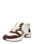 Lauren Ralph Lauren Sneaker low 'RYLEE' castaniu / maro cappuccino / alb - Pled.ro