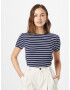 Lauren Ralph Lauren Tricou 'ALLI' bleumarin / alb - Pled.ro