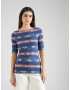 Lauren Ralph Lauren Tricou bej / bleumarin / maro - Pled.ro