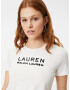 Lauren Ralph Lauren Tricou 'KATLIN' crem / negru - Pled.ro