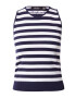 Lauren Ralph Lauren Tricou 'LEONARDA' bleumarin / alb - Pled.ro